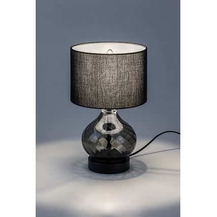 Rabalux - Lámpara de mesa 1xE14/25W/230V ahumado