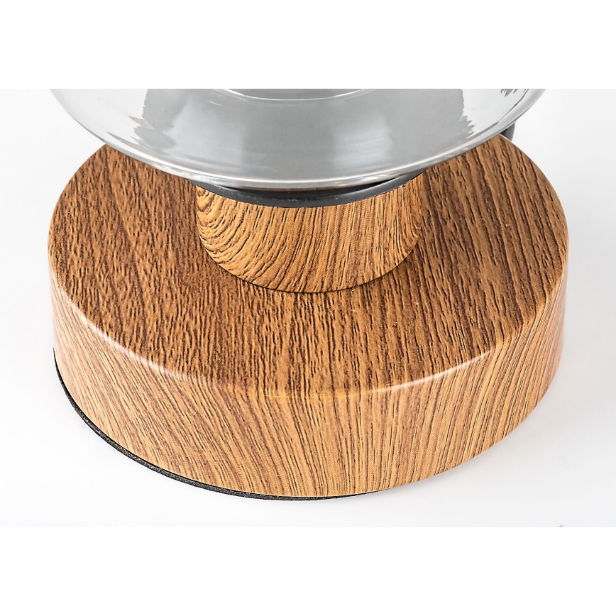 Rabalux - Lámpara de mesa 1xE27/25W/230V roble