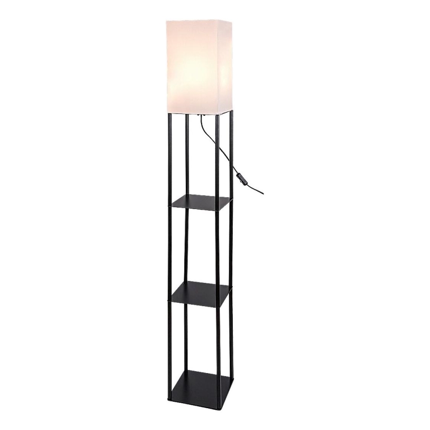 Rabalux 74191 - Lámpara de pie con estantes BRONN 1xE27/40W/230V