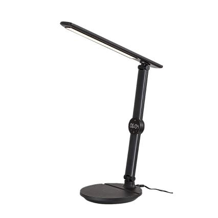 Rabalux - Lámpara de mesa regulable LED táctil con mostrar LED/9W/230V 3000/4000/6500K