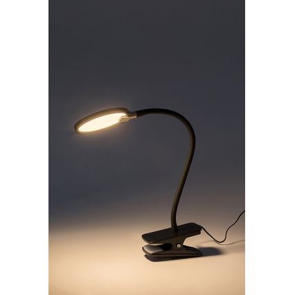 Rabalux - Lámpara de mesa LED regulable con clip LED/7W/230V 3000K