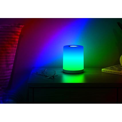 Rabalux 74209 - LED RGB Lámpara de mesa recargable TIPY LED/0,8W/5V