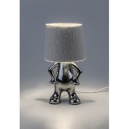 Rabalux - Lámpara de mesa 1xE14/40W/230V cromo brillante