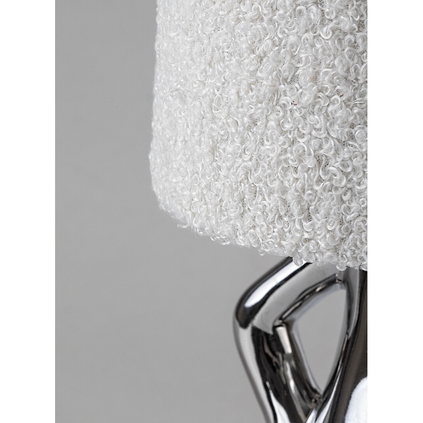 Rabalux - Lámpara de mesa 1xE14/40W/230V cromo brillante