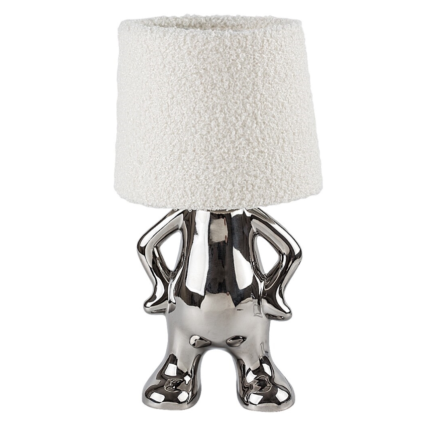 Rabalux - Lámpara de mesa 1xE14/40W/230V cromo brillante