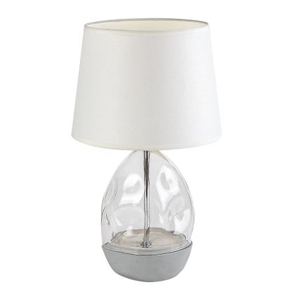 Rabalux - Lámpara de mesa 1xE27/40W/230V blanco