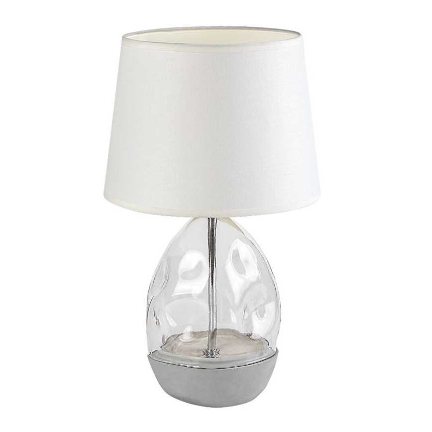 Rabalux - Lámpara de mesa 1xE27/40W/230V blanco