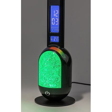 Rabalux 74230 - Lámpara de mesa LED RGB regulable FIGEN LED/5W/230V negro