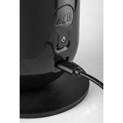Rabalux 74230 - Lámpara de mesa LED RGB regulable FIGEN LED/5W/230V negro