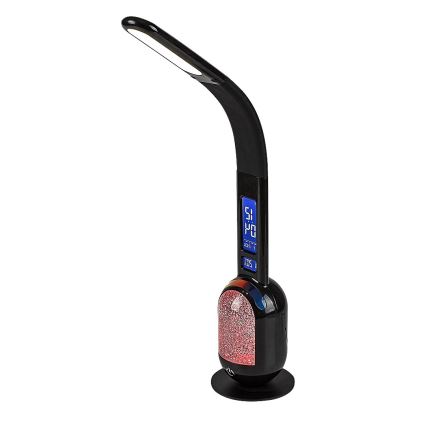 Rabalux 74230 - Lámpara de mesa LED RGB regulable FIGEN LED/5W/230V negro