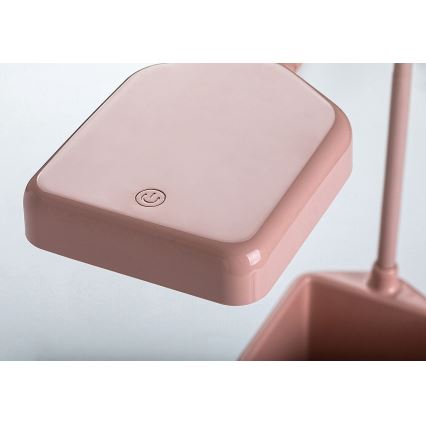 Rabalux - Lámpara de mesa LED regulable LED/6W/230V 5000K rosa