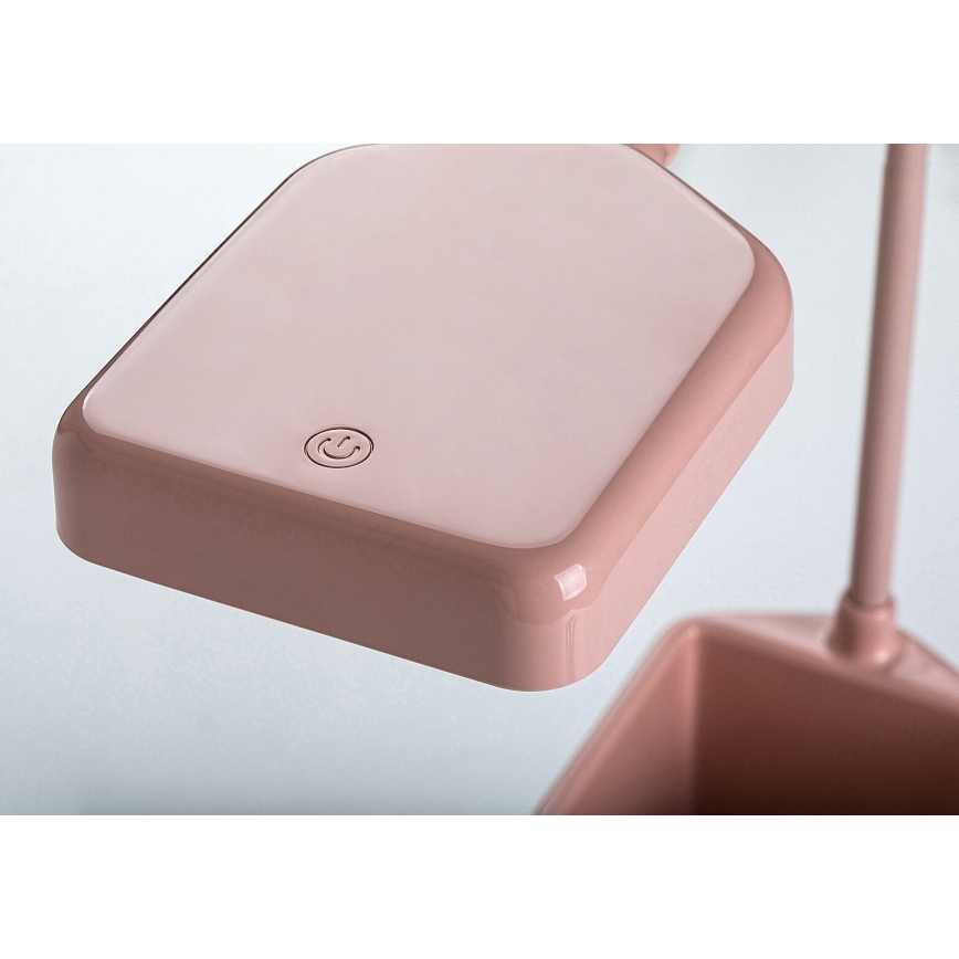 Rabalux - Lámpara de mesa LED regulable LED/6W/230V 5000K rosa