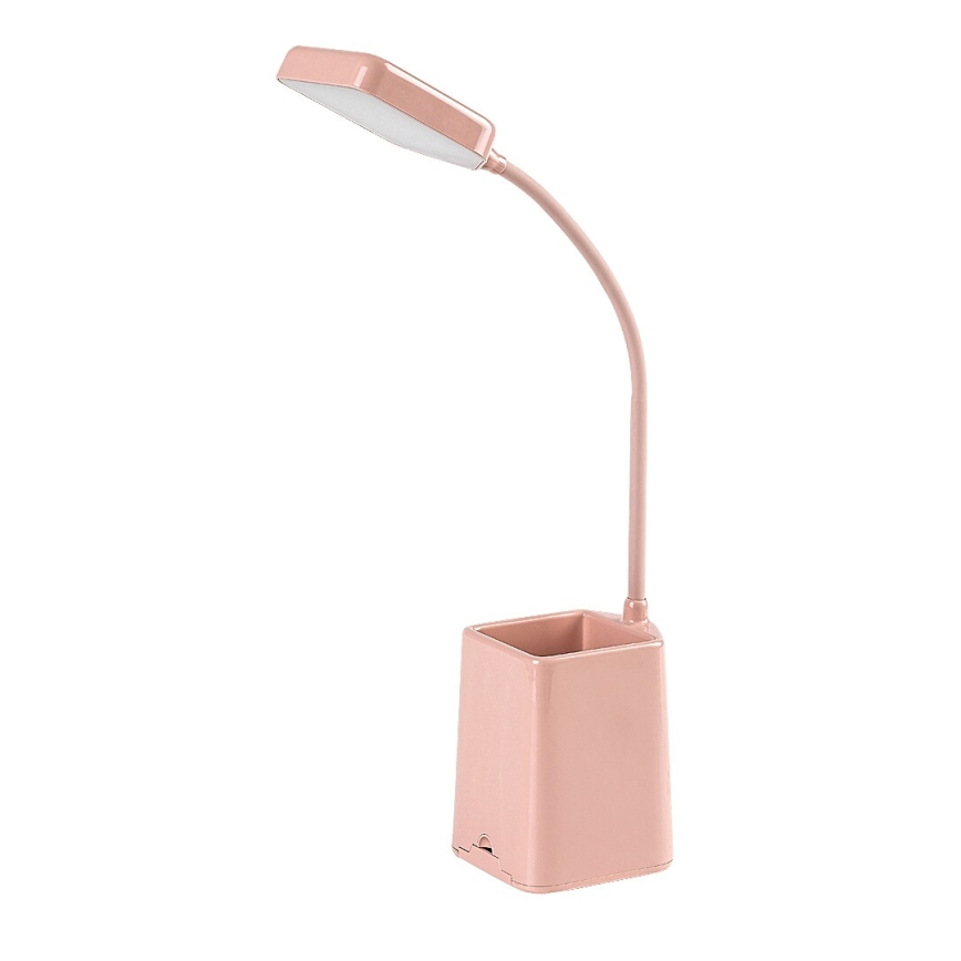Rabalux - Lámpara de mesa LED regulable LED/6W/230V 5000K rosa
