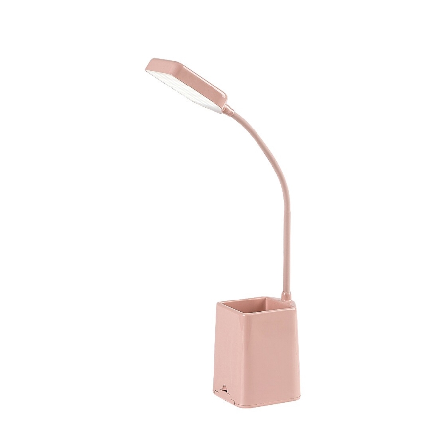 Rabalux - Lámpara de mesa LED regulable LED/6W/230V 5000K rosa