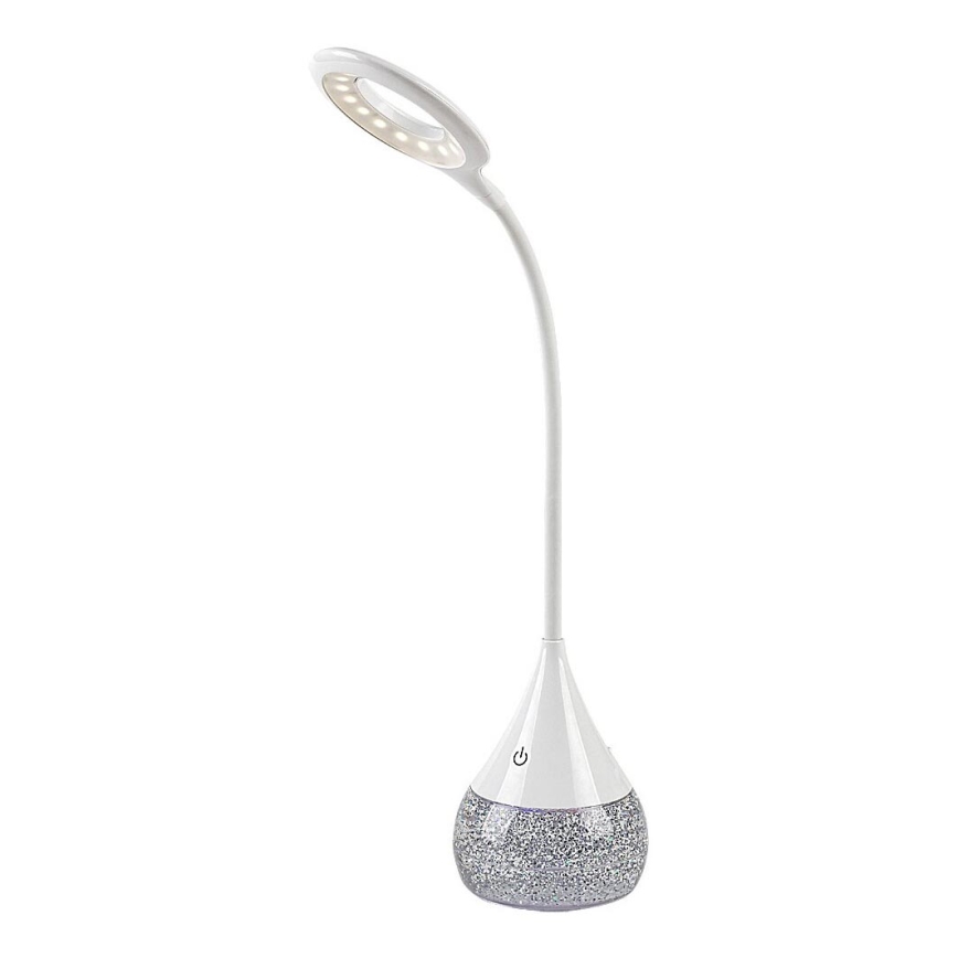 Rabalux 74248 - Lámpara de mesa LED RGB regulable VIVTER LED/4W/230V blanco