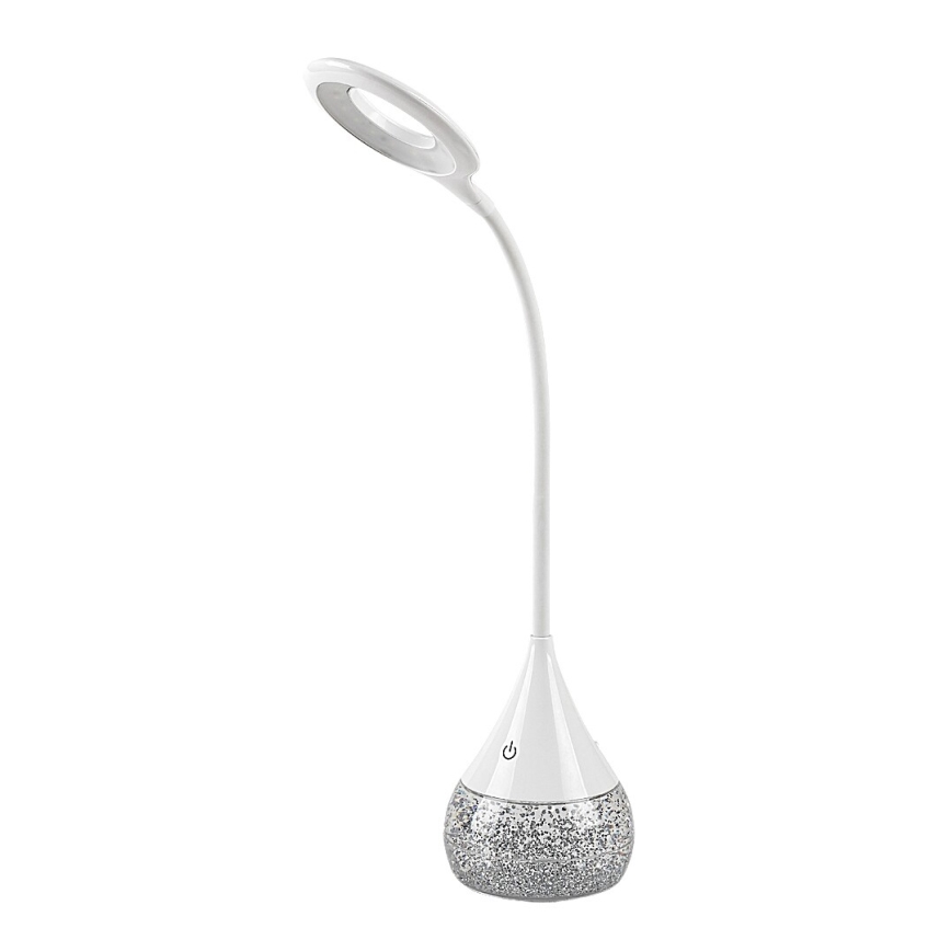Rabalux 74248 - Lámpara de mesa LED RGB regulable VIVTER LED/4W/230V blanco