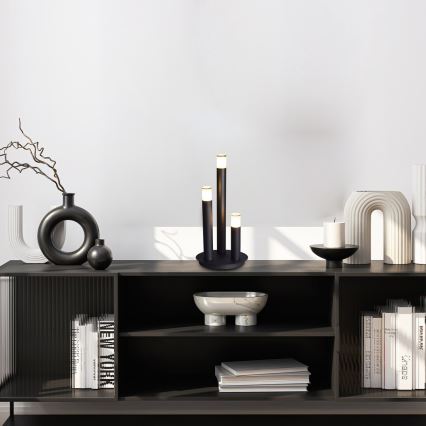 Rabalux - Lámpara de mesa 3xG9/5W/230V negro