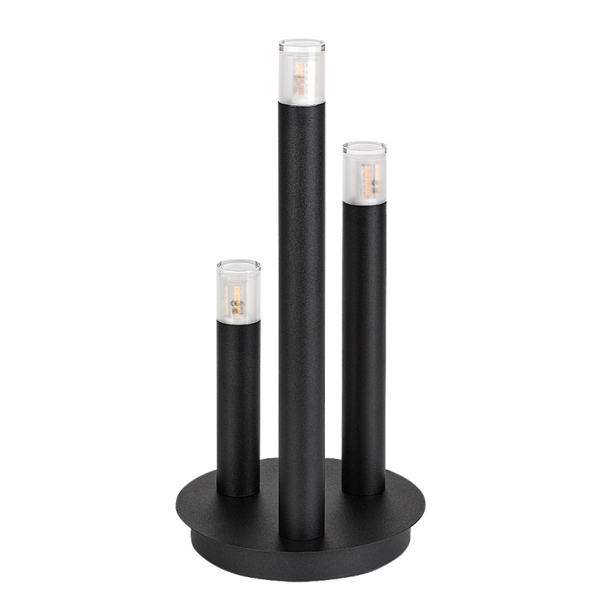 Rabalux - Lámpara de mesa 3xG9/5W/230V negro