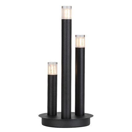 Rabalux - Lámpara de mesa 3xG9/5W/230V negro
