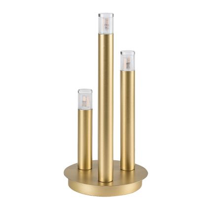 Rabalux - Lámpara de mesa 3xG9/5W/230V dorado