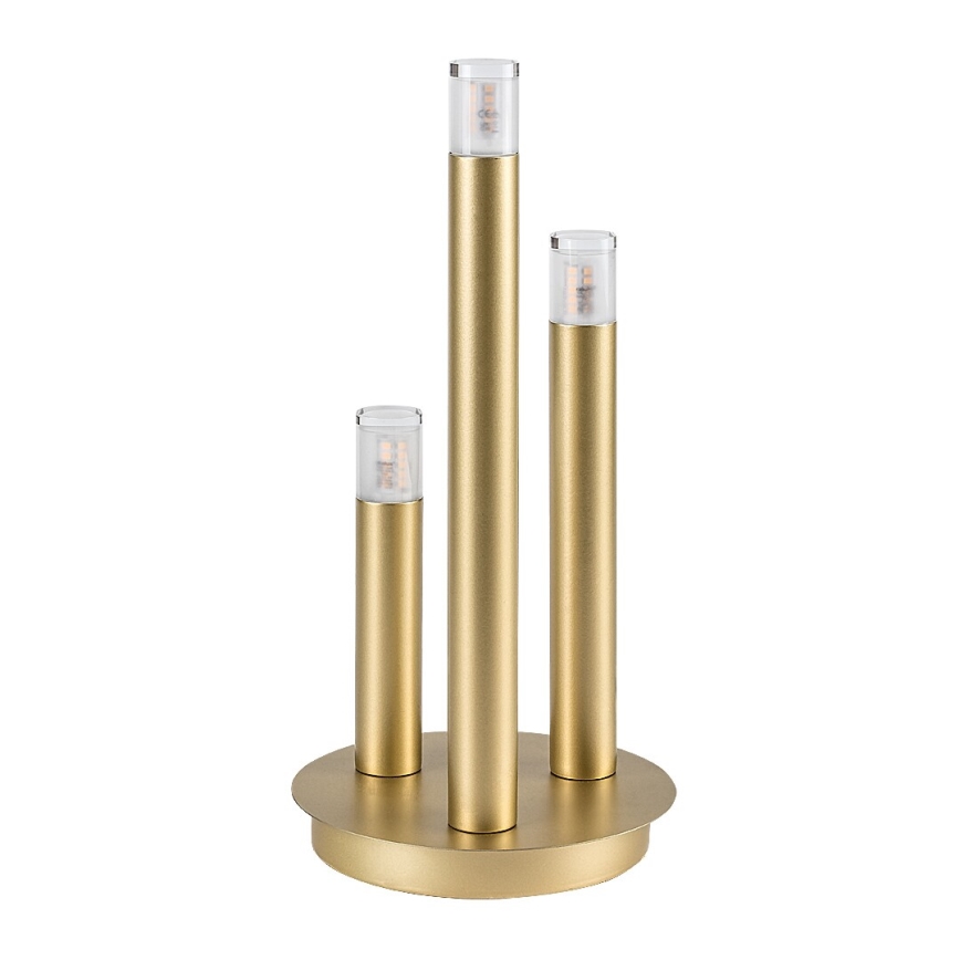 Rabalux - Lámpara de mesa 3xG9/5W/230V dorado