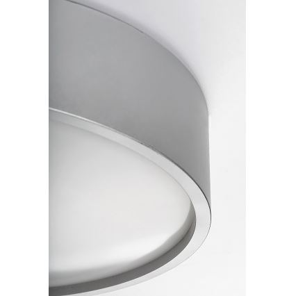 Rabalux - Plafón LED LED/18W/230V IP44 4000K plata diá. 28 cm