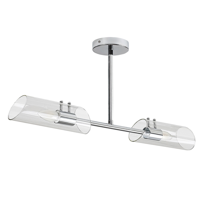 Rabalux - Lámpara colgante de baño 2xE14/12W/230V IP44 cromo brillante