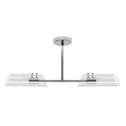 Rabalux - Lámpara colgante de baño 2xE14/12W/230V IP44 cromo brillante