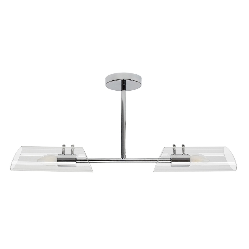 Rabalux - Lámpara colgante de baño 2xE14/12W/230V IP44 cromo brillante