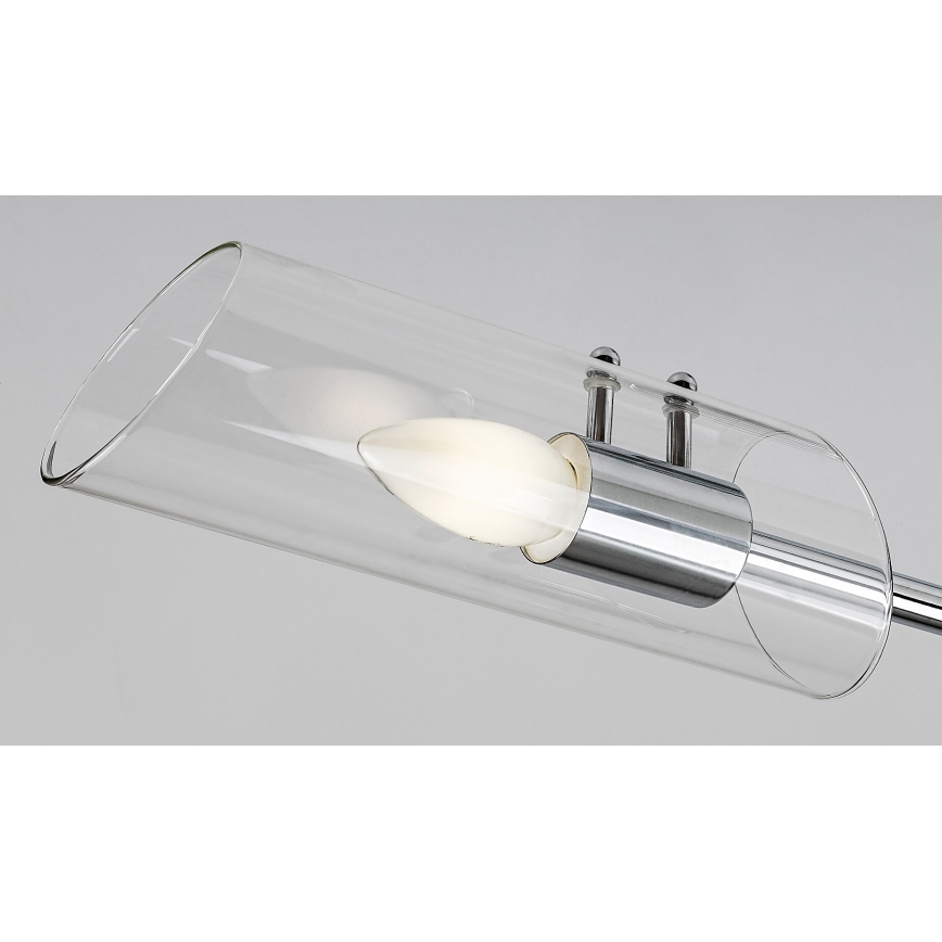 Rabalux - Lámpara colgante de baño 2xE14/12W/230V IP44 cromo brillante