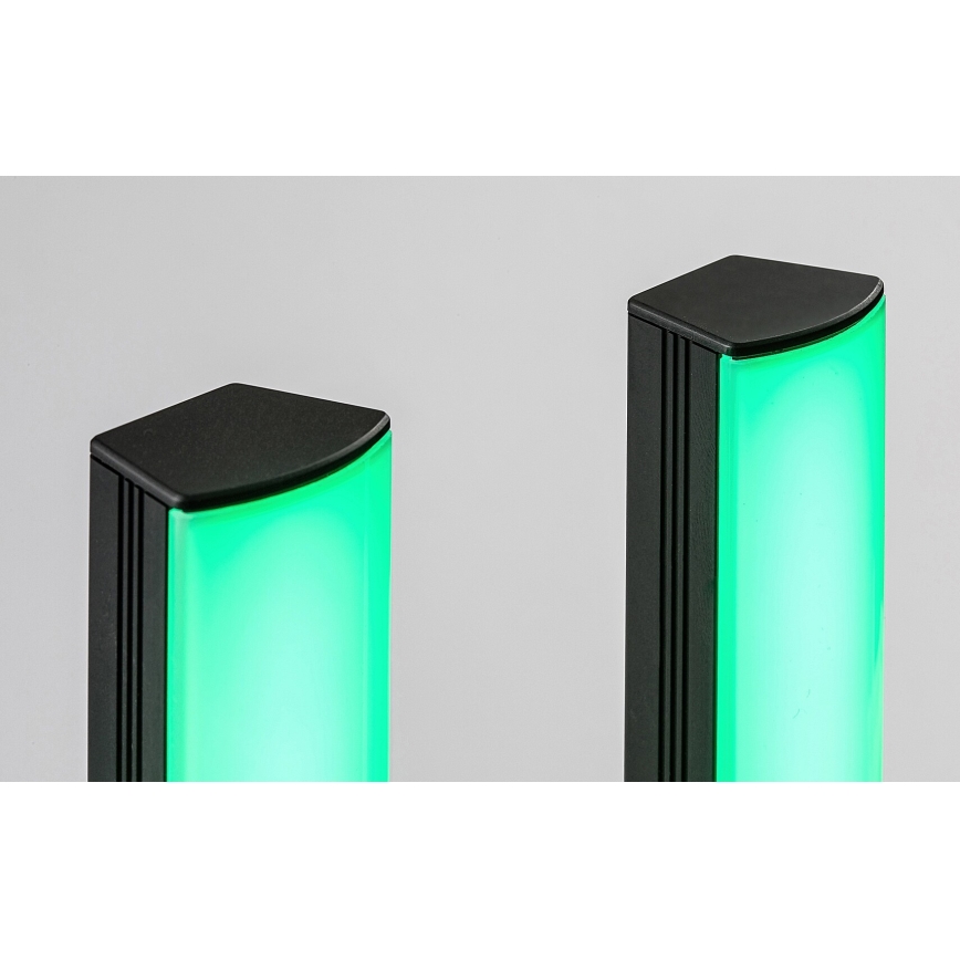Rabalux - SET 2x LED RGB Lámpara de mesa regulable PACO LED/5W/5V + control remoto