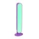 Rabalux - Lámpara de mesa LED RGB regulable LED/3W/5V púrpura + mando a distancia