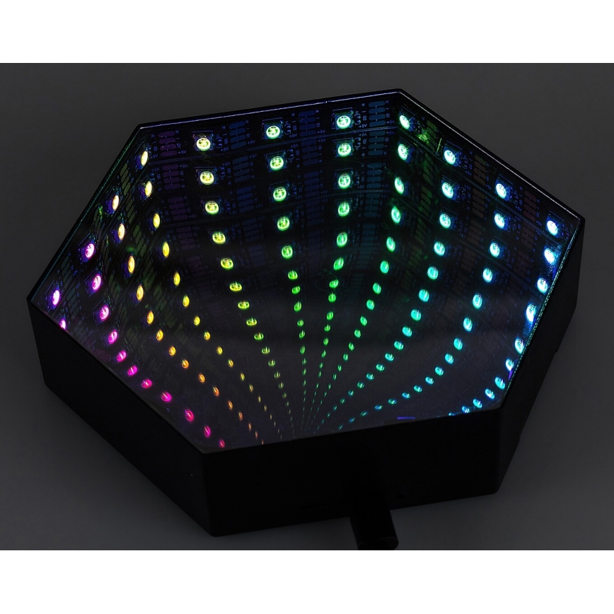 Rabalux - LED RGB Lámpara de mesa con dimmer LED/1W/5V + control remoto