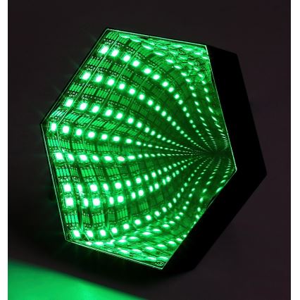 Rabalux - LED RGB Lámpara de mesa con dimmer LED/1W/5V + control remoto