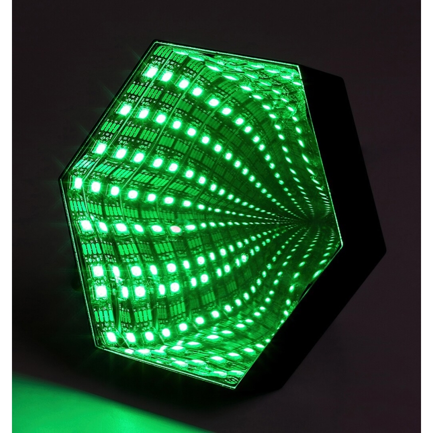 Rabalux - LED RGB Lámpara de mesa con dimmer LED/1W/5V + control remoto