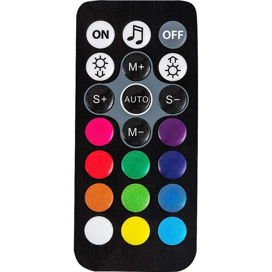 Rabalux - LED RGB Lámpara de mesa con dimmer LED/1W/5V + control remoto