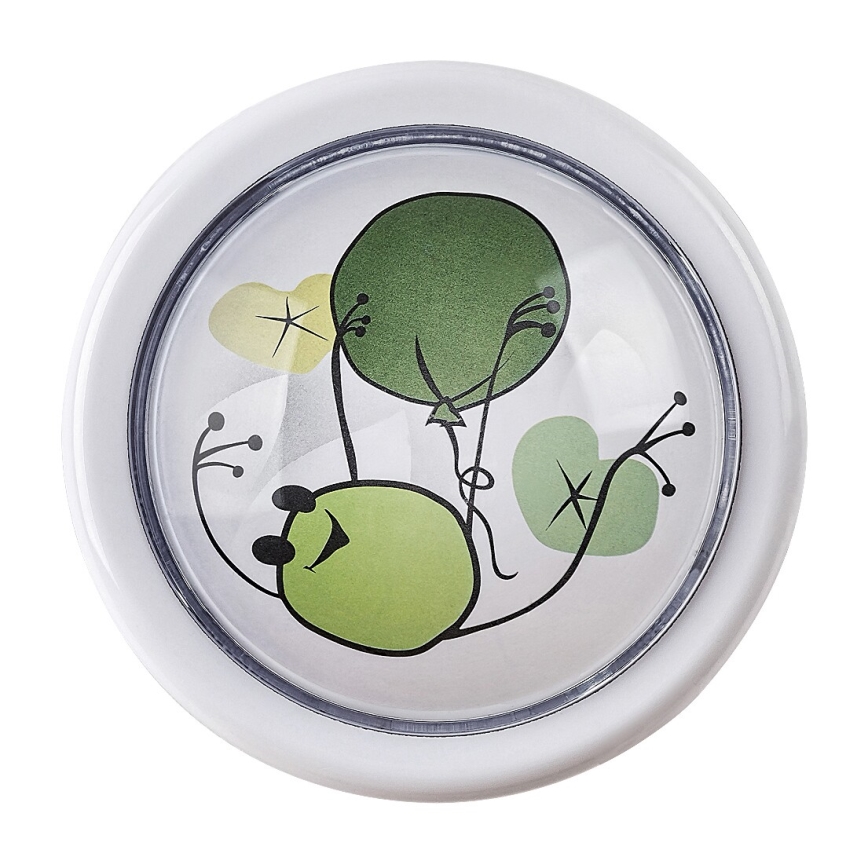 Rabalux - Luz LED nocturna infantil LED/0,3W/2xAA 6000K