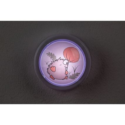 Rabalux - Luz LED nocturna infantil LED/0,3W/2xAA 6000K