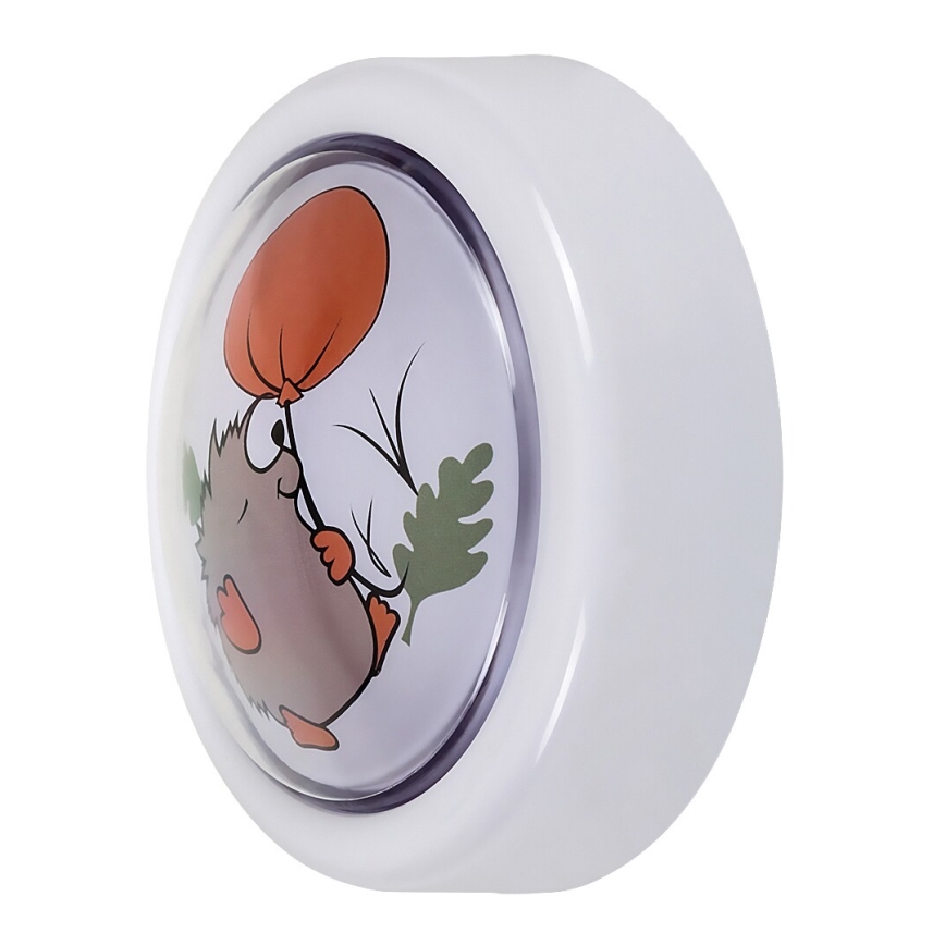 Rabalux - Luz LED nocturna infantil LED/0,3W/2xAA 6000K