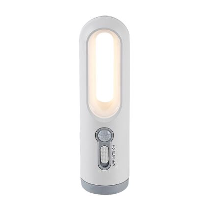 Rabalux - Lámpara recargable portátil LED con sensor LED/0,8W/3,7V 3000/7000K