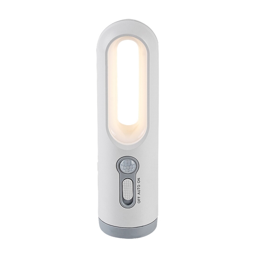 Rabalux - Lámpara recargable portátil LED con sensor LED/0,8W/3,7V 3000/7000K