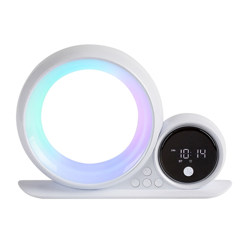 Rabalux - LED RGB Lámpara de mesa con altavoz LED/5W/230V