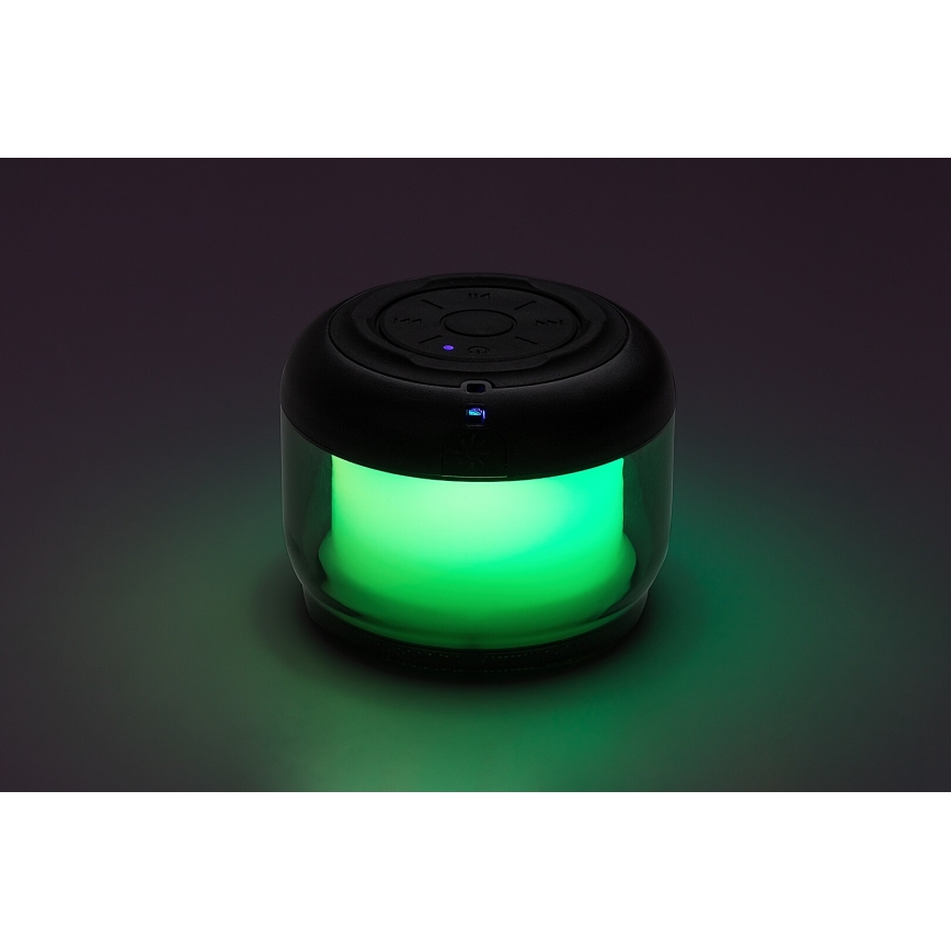 Rabalux - RGB Lámpara de mesa con altavoz RGB/3W/3,7V 500mAh