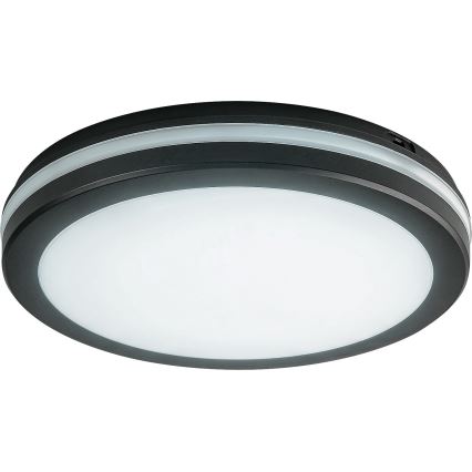 Rabalux - Plafón LED de baño LED/28W/230V IP54 negro