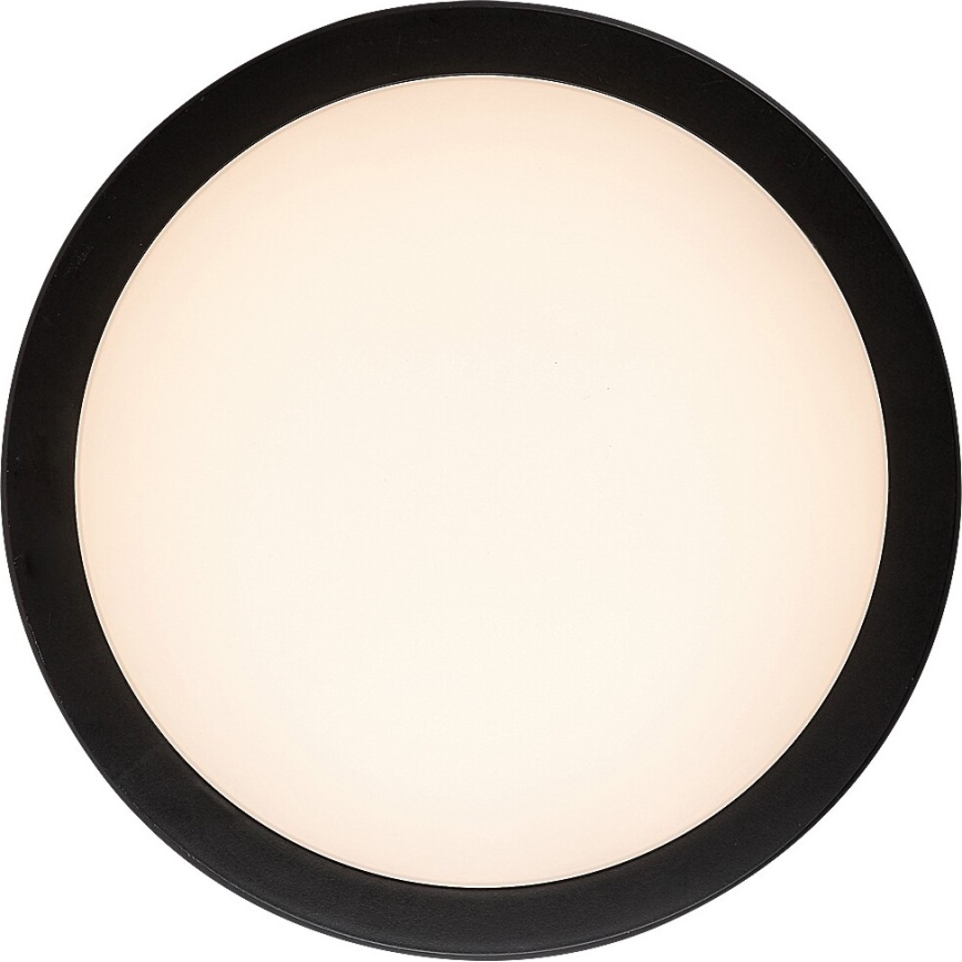 Rabalux - Plafón LED de baño LED/28W/230V 3000/4000/6500K IP54 negro