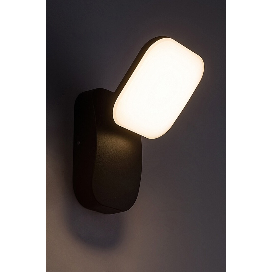 Rabalux - Aplique LED flexible de exterior LED/12W/230V IP44 negro