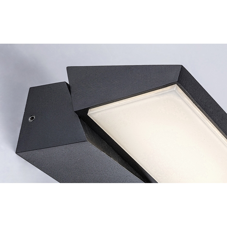 Rabalux - Aplique LED para exterior LED/13W/230V IP65 negro