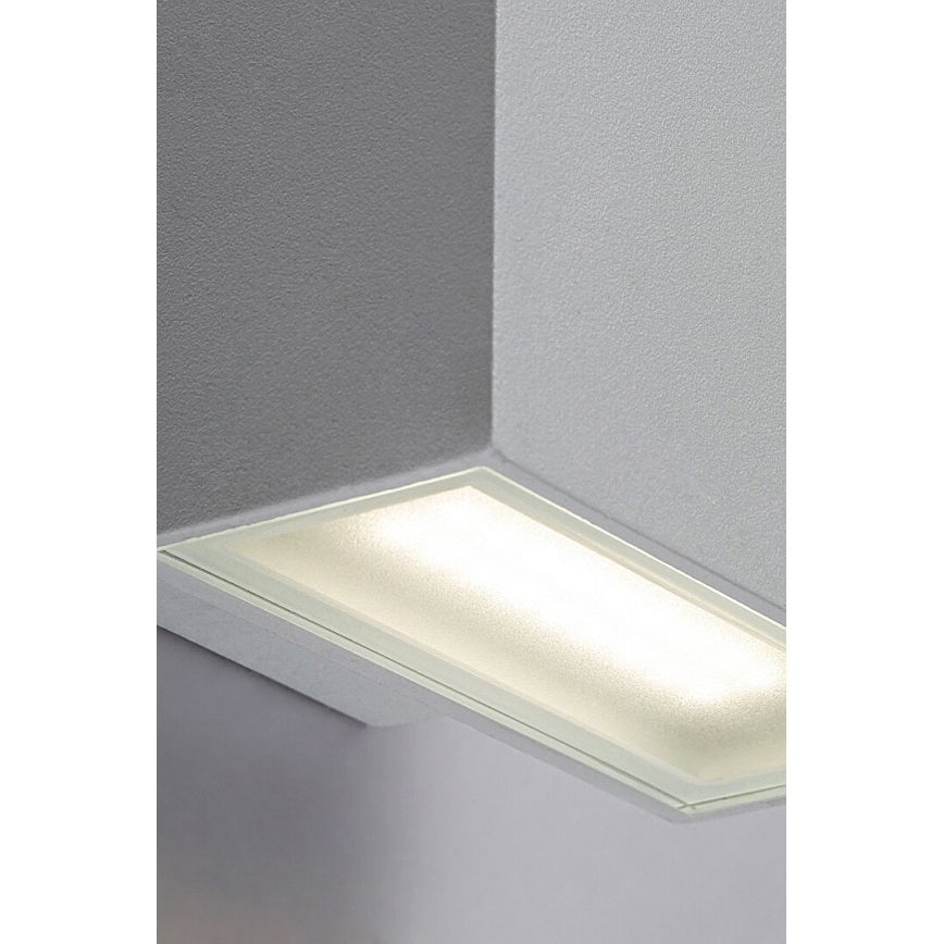 Rabalux - Aplique LED para exterior LED/7W/230V IP54 blanco