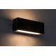 Rabalux - Aplique LED para exterior LED/10W/230V IP54 negro