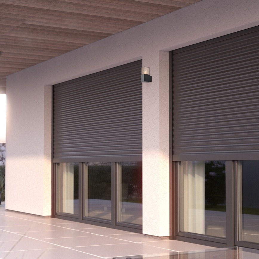 Rabalux - Aplique de exterior 1xE27/60W/230V IP54 negro